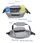 Multifunctional bag with compartments for a bottle, cup, paper towel, and phone on a white background.